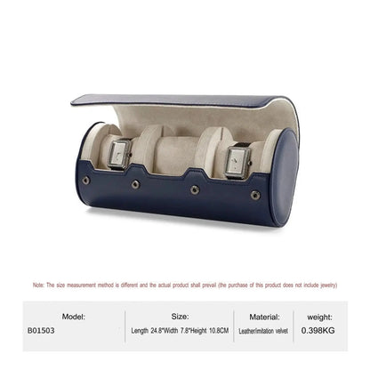 Watch Storage Box, Watch Box, Dustproof, Portable, Travel, Leather Watch, Quartz Watch, Storage Box Jim Display