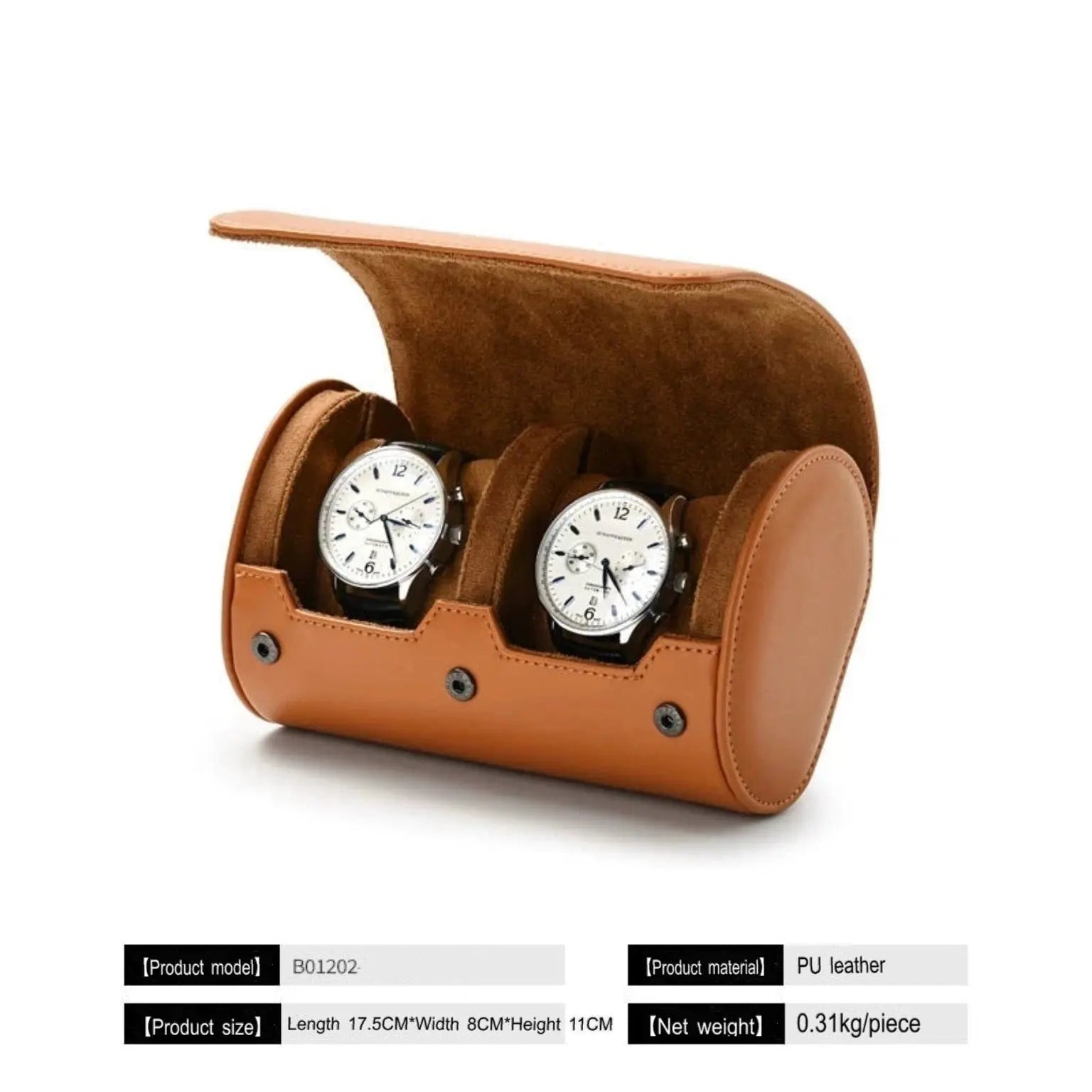 Watch Storage Box, Watch Box, Dustproof, Portable, Travel, Leather Watch, Quartz Watch, Storage Box Jim Display