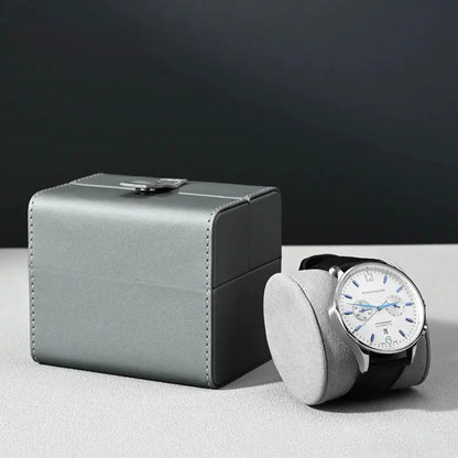 Watch box PU leather portable folio watch storage box watch box watch box travel case watch packaging box Jim Display