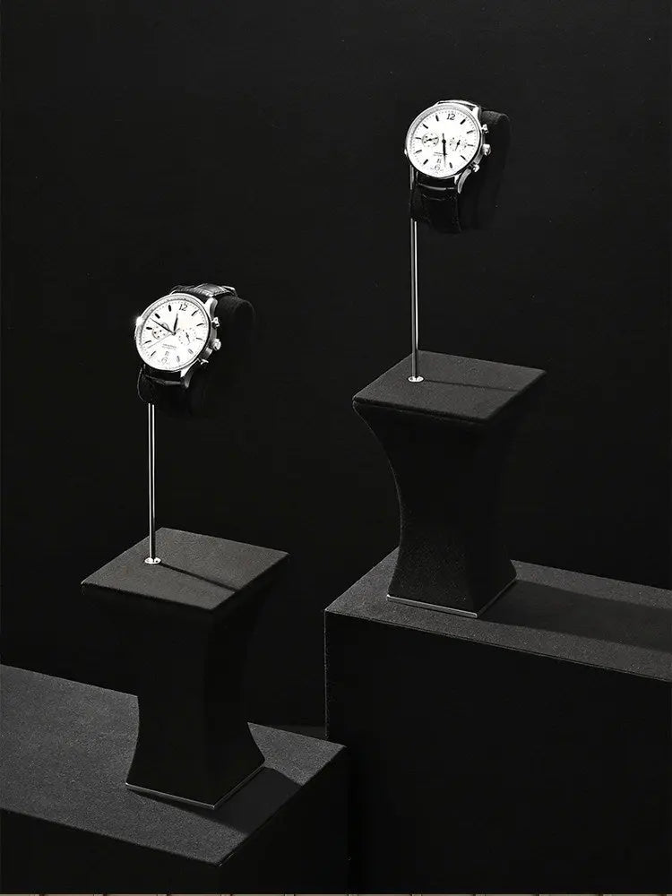 High-end watch stand, microfiber watch storage rack, creative watch ornament bracelet display rack Jim Display