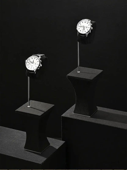 High-end watch stand, microfiber watch storage rack, creative watch ornament bracelet display rack Jim Display