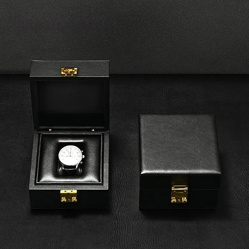 Luxury watch box light luxury PU leather travel watch packaging box watch gift box portable storage box Jim Display
