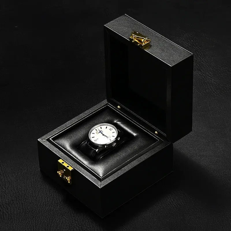 Luxury watch box light luxury PU leather travel watch packaging box watch gift box portable storage box Jim Display