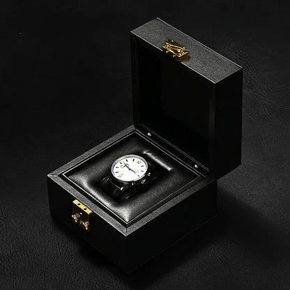 Luxury watch box light luxury PU leather travel watch packaging box watch gift box portable storage box Jim Display