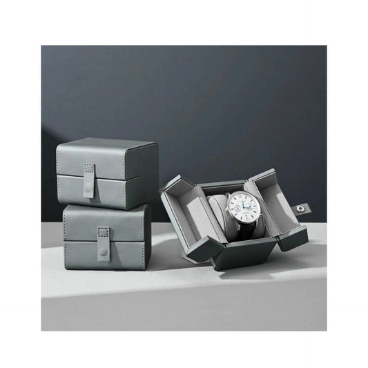 Watch box PU leather portable folio watch storage box watch box watch box travel case watch packaging box Jim Display