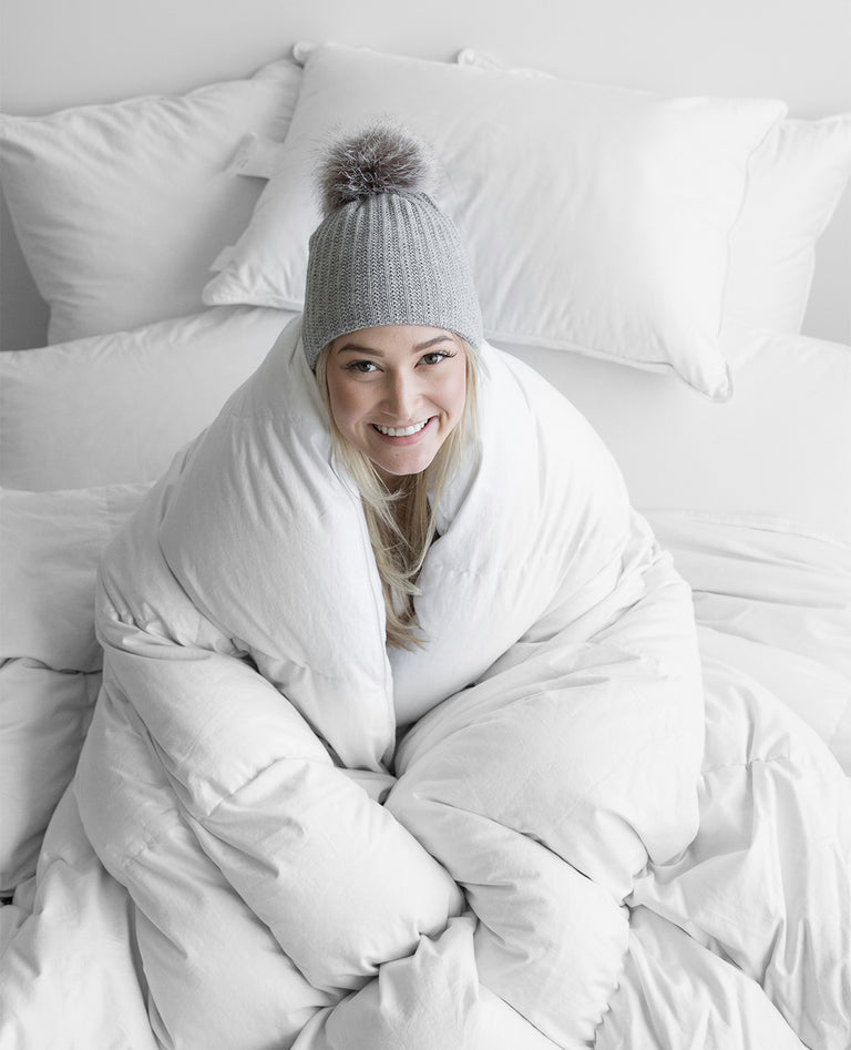 Hutterite Goose Down Duvet Deluxe Winter Weight