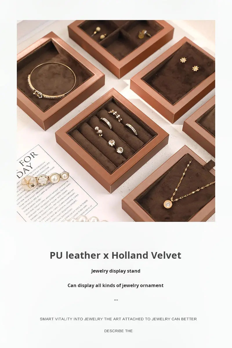 Jewelry tray, jewelry display, placing plate, necklace, earrings, rings, bracelets, display plates Jim Display