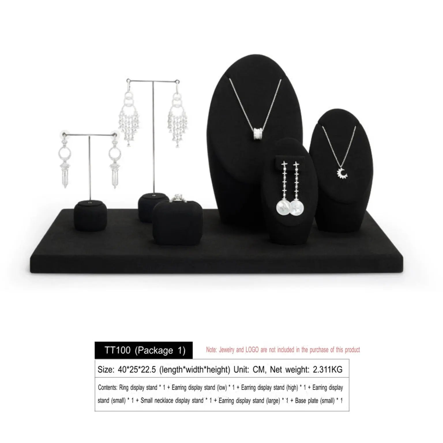 Jewelry display stand necklace earrings ring jewelry display props counter high-end jewelry display Jim Display