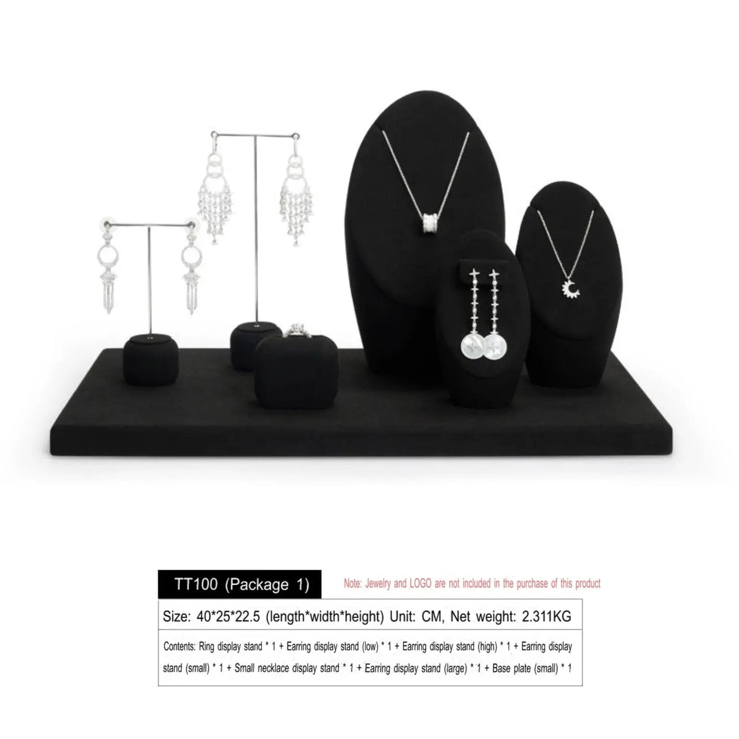 Jewelry display stand necklace earrings ring jewelry display props counter high-end jewelry display Jim Display