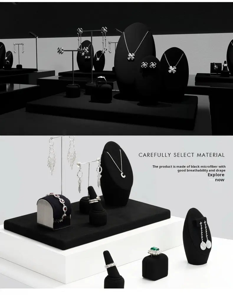 Jewelry display stand necklace earrings ring jewelry display props counter high-end jewelry display Jim Display