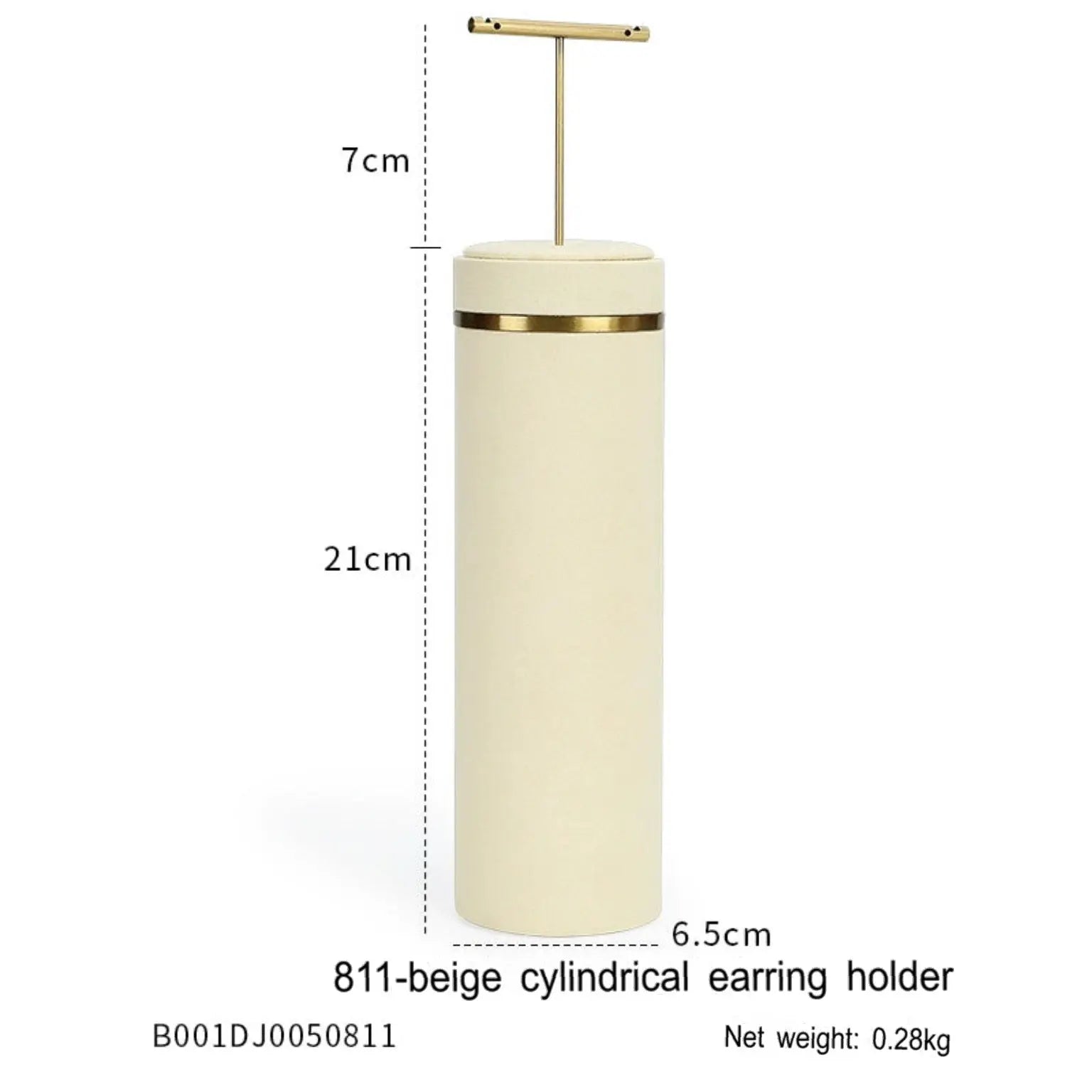 Luxury Off-white Jewelry Window Display Jim Display