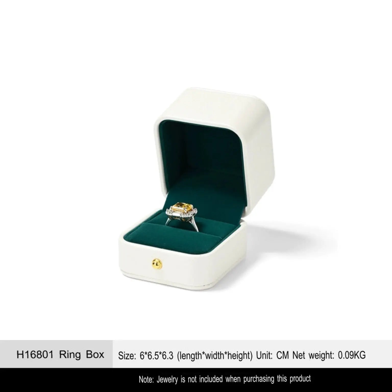 Jewelry Box, PU Suede Interior, Ring Box, Earrings, Necklaces, Bracelets, Storage Boxes, Jewelry Gift Boxes Jim Display