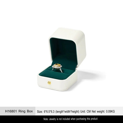Jewelry Box, PU Suede Interior, Ring Box, Earrings, Necklaces, Bracelets, Storage Boxes, Jewelry Gift Boxes Jim Display