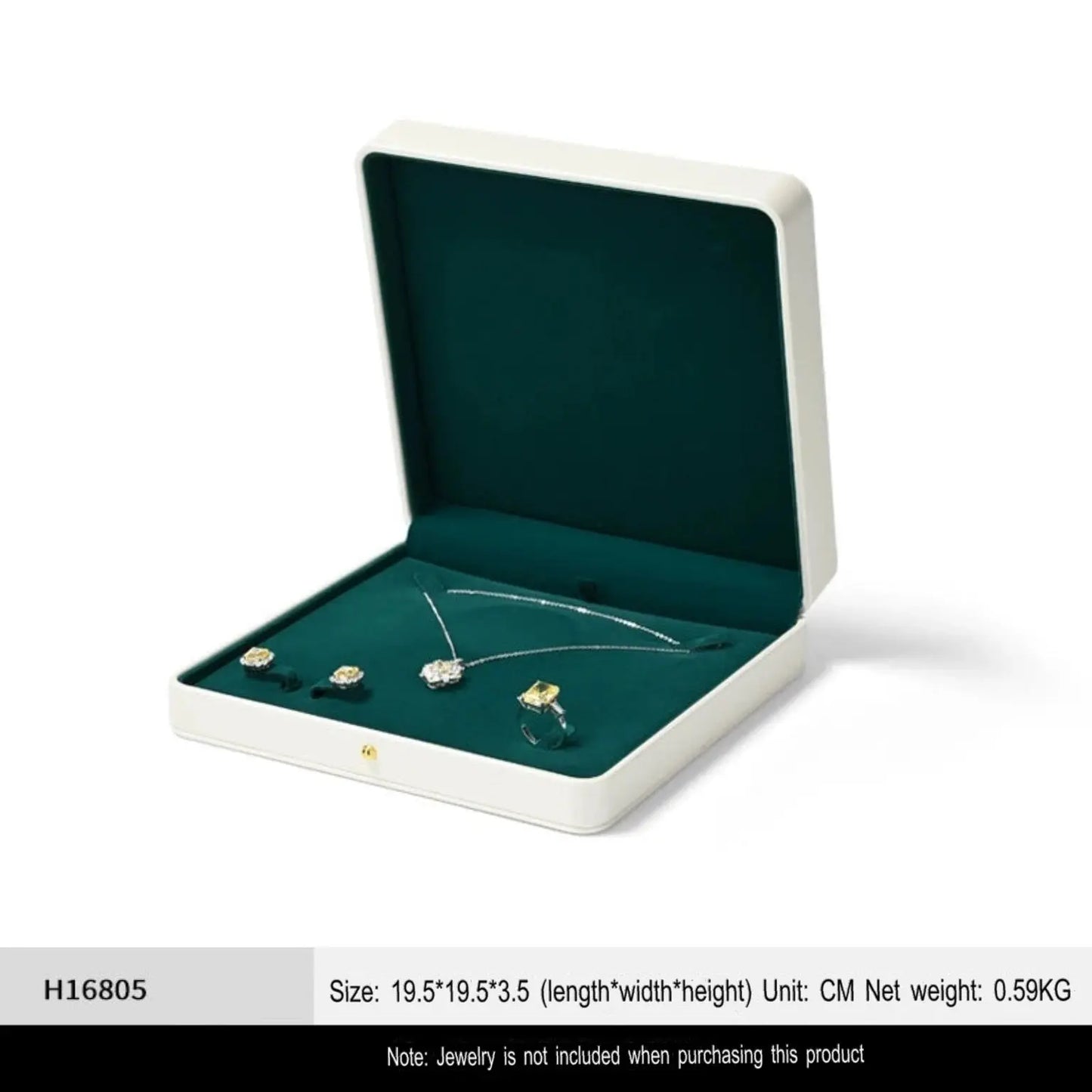 Jewelry Box, PU Suede Interior, Ring Box, Earrings, Necklaces, Bracelets, Storage Boxes, Jewelry Gift Boxes Jim Display