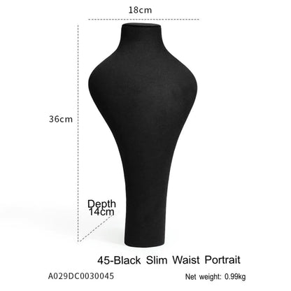 Black jewelry counter display props, necklaces, rings, earrings, studs, bracelets, jewelry display racks Jim Display