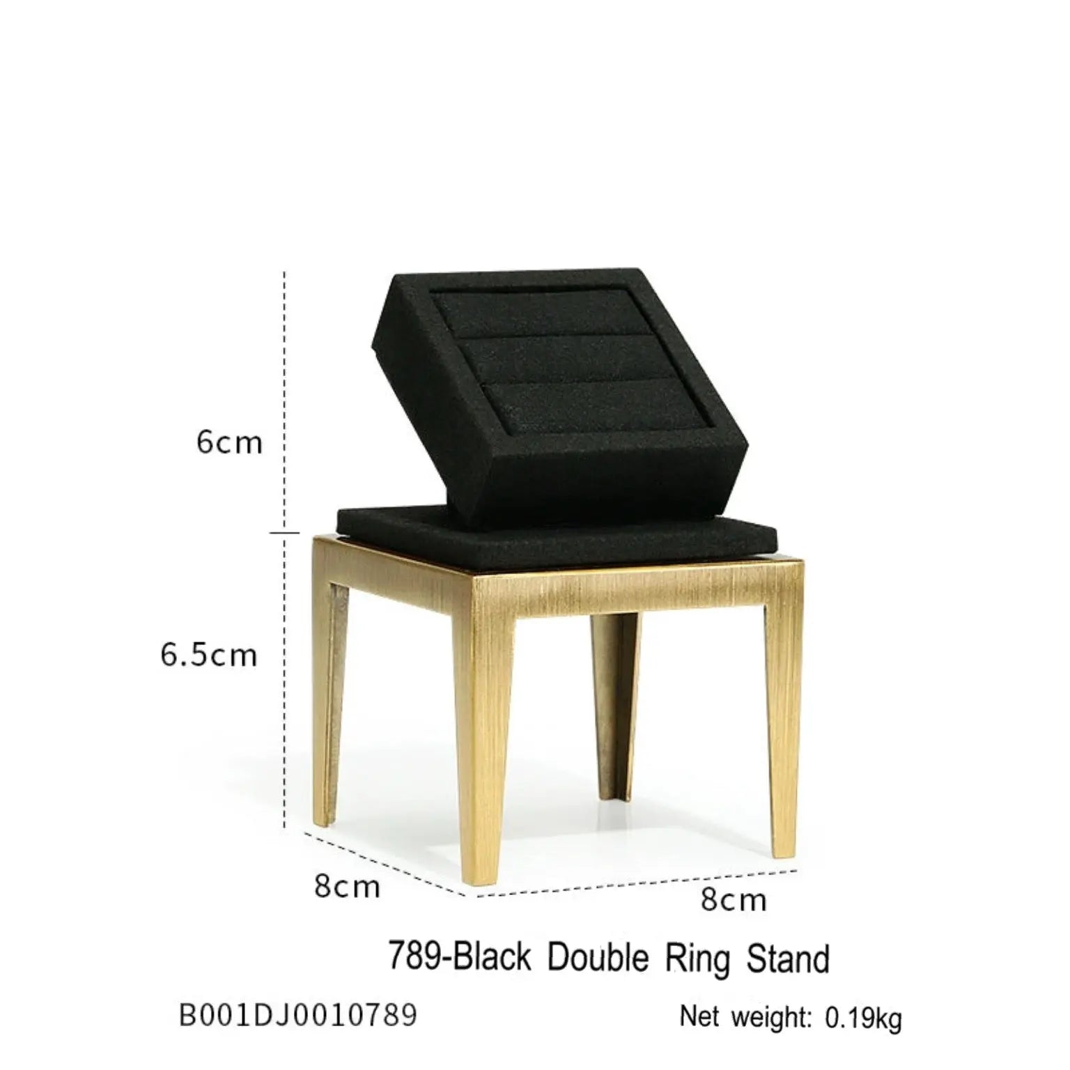 Black jewelry counter display props, necklaces, rings, earrings, studs, bracelets, jewelry display racks Jim Display