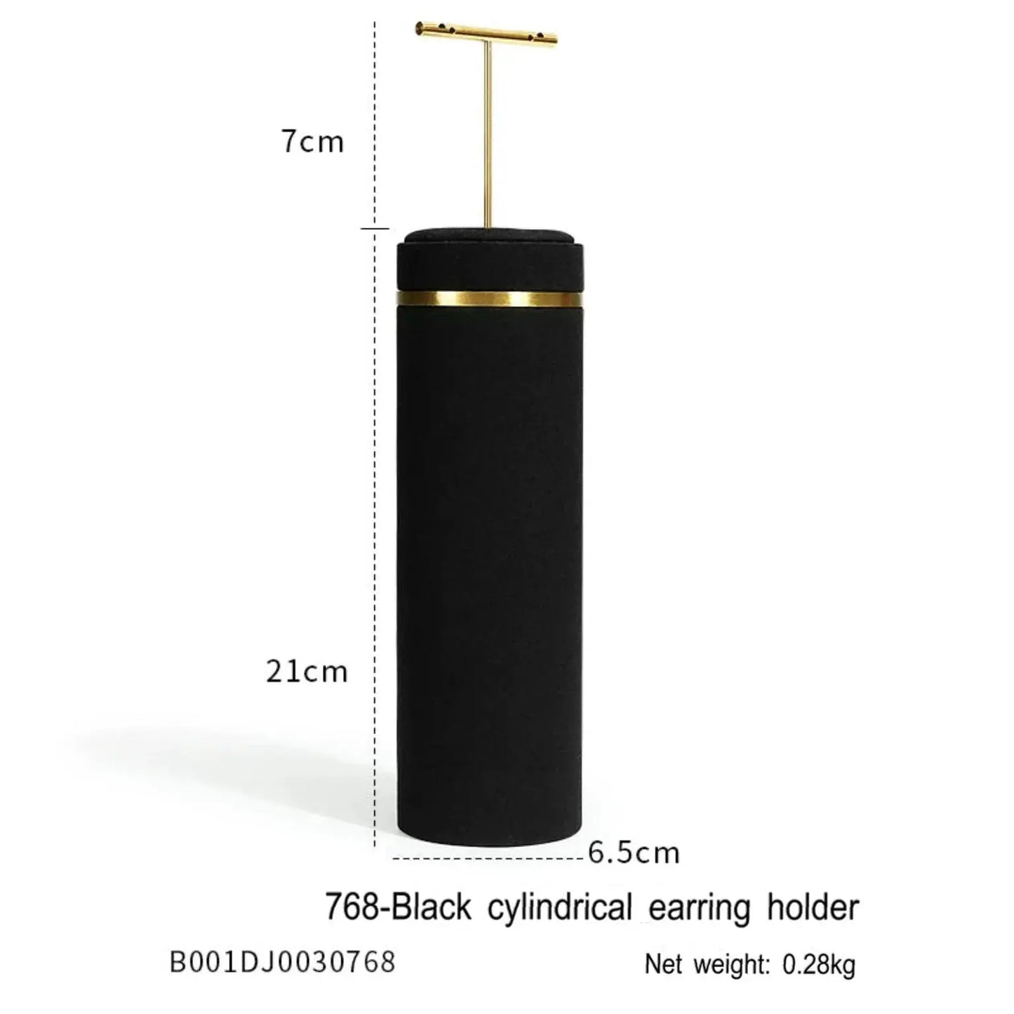 Black jewelry counter display props, necklaces, rings, earrings, studs, bracelets, jewelry display racks Jim Display