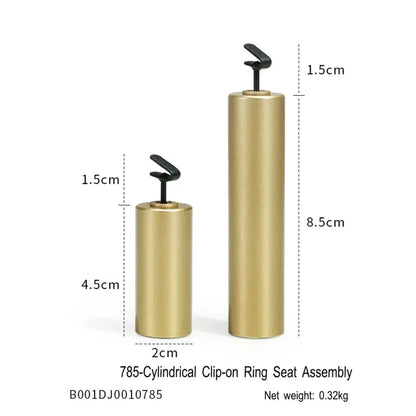 Black jewelry counter display props, necklaces, rings, earrings, studs, bracelets, jewelry display racks Jim Display