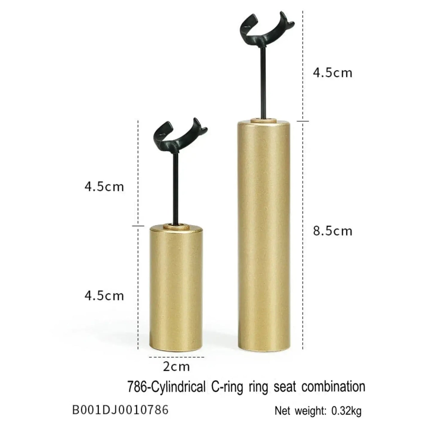 Black jewelry counter display props, necklaces, rings, earrings, studs, bracelets, jewelry display racks Jim Display