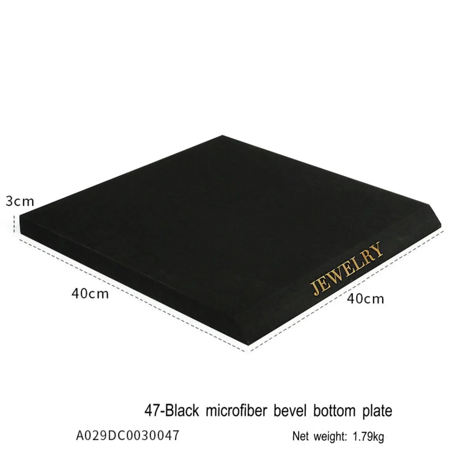 Black jewelry counter display props, necklaces, rings, earrings, studs, bracelets, jewelry display racks Jim Display