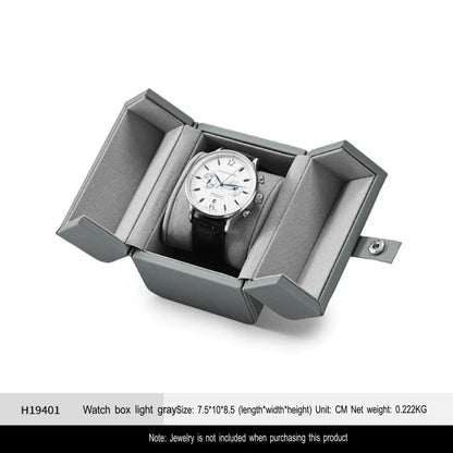 Watch box PU leather portable folio watch storage box watch box watch box travel case watch packaging box Jim Display