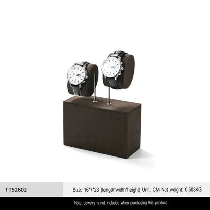 High-end watch display stand, microfiber watch display stand, counter display watch display props Jim Display