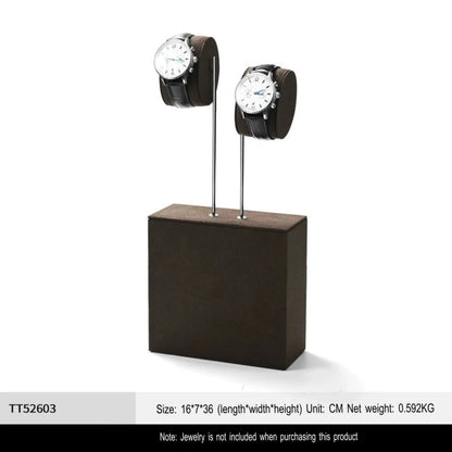 High-end watch display stand, microfiber watch display stand, counter display watch display props Jim Display