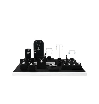 High-end jewelry display racks, earrings, rings, counters, window ornaments, jewelry display props Jim Display