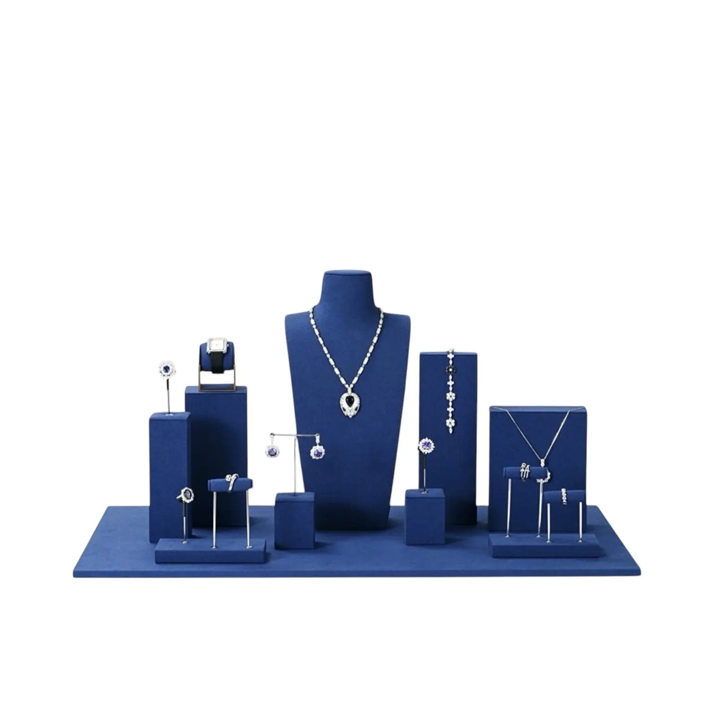 High-end jewellery display props, rings, necklaces, earrings, counters, exhibition displays, jewelry display racks Jim Display