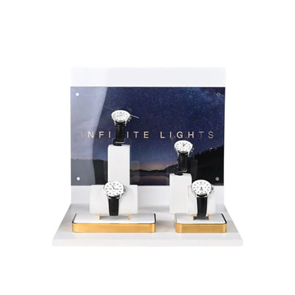Light luxury watch display rack, high-end watch rack, watch display rack, counter watch display props Jim Display