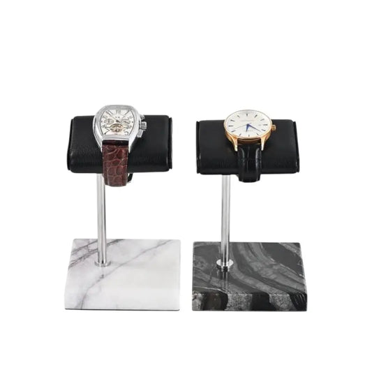 Watch stand marble base high-end watch watch stand display props counter watch stand Jim Display