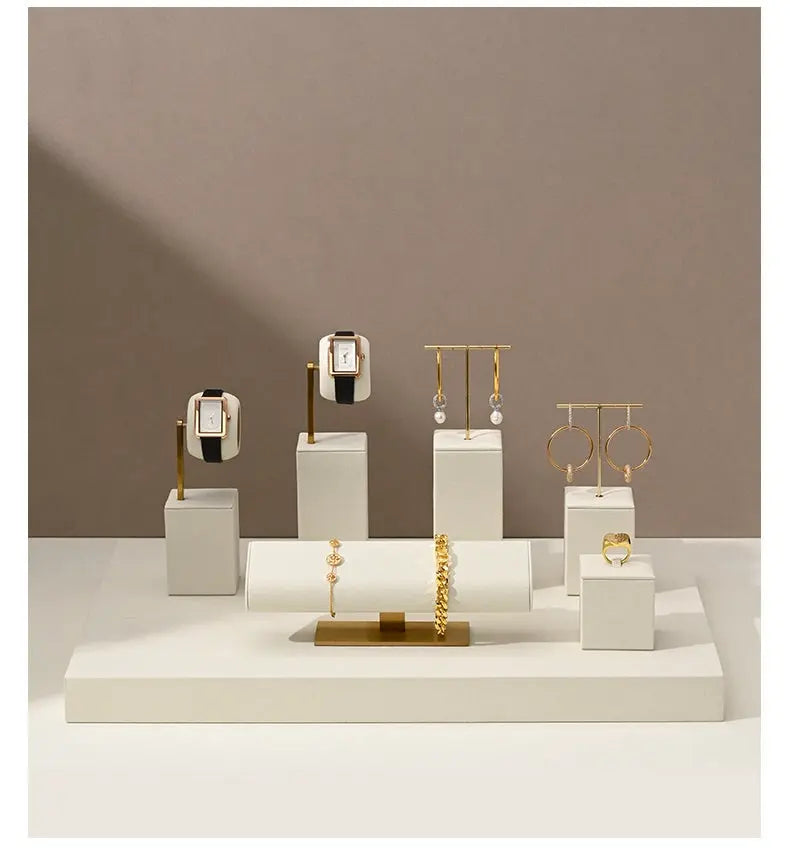 Jewelry display shelf, light luxury, modern rings, bracelets, necklaces, watch counters, jewelry display props Jim Display