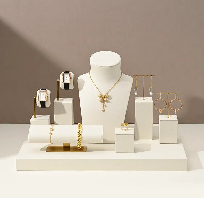 Jewelry display shelf, light luxury, modern rings, bracelets, necklaces, watch counters, jewelry display props Jim Display