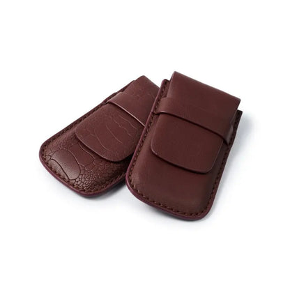 High-end leather watch storage bag, portable carry-on watch storage bag, travel watch bag, protective bag Jim Display