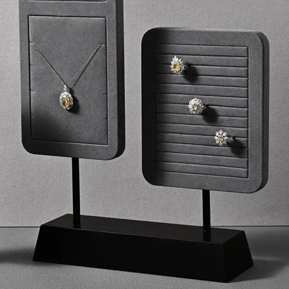 High Jewelry Display Stand, Microfiber Rings, Earrings, Necklaces, Jewelry Display, Jewelry Display Props Jim Display