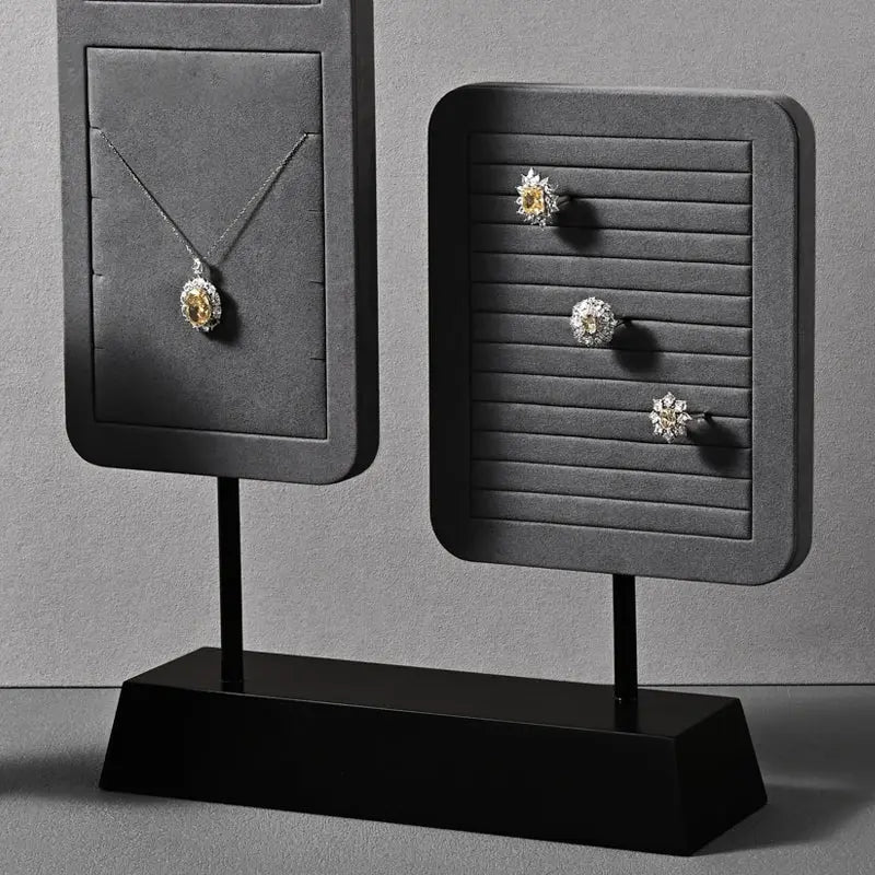 High Jewelry Display Stand, Microfiber Rings, Earrings, Necklaces, Jewelry Display, Jewelry Display Props Jim Display