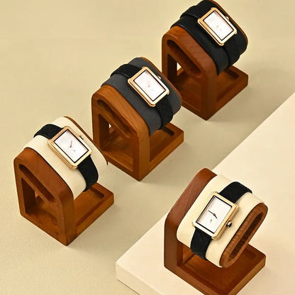 Luxury watch display stand, solid wood watch counter, window watch display, watch display props Jim Display