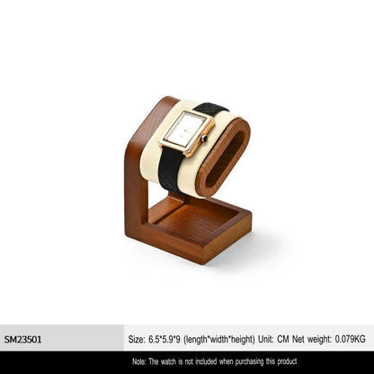 Luxury watch display stand, solid wood watch counter, window watch display, watch display props Jim Display