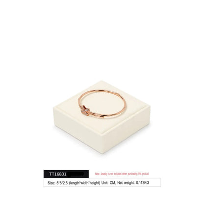 Jewelry display props, modern light luxury, microfiber display Jim Display