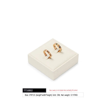 Jewelry display props, modern light luxury, microfiber display Jim Display