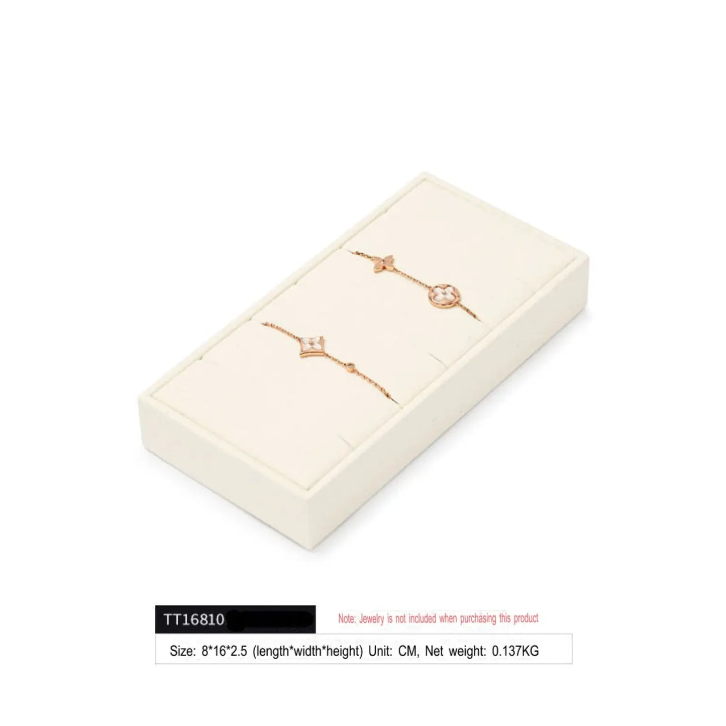 Jewelry display props, modern light luxury, microfiber display Jim Display