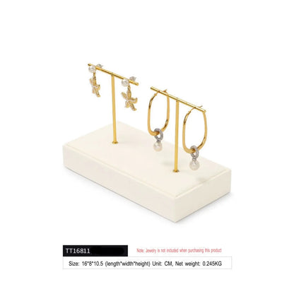 Jewelry display props, modern light luxury, microfiber display Jim Display