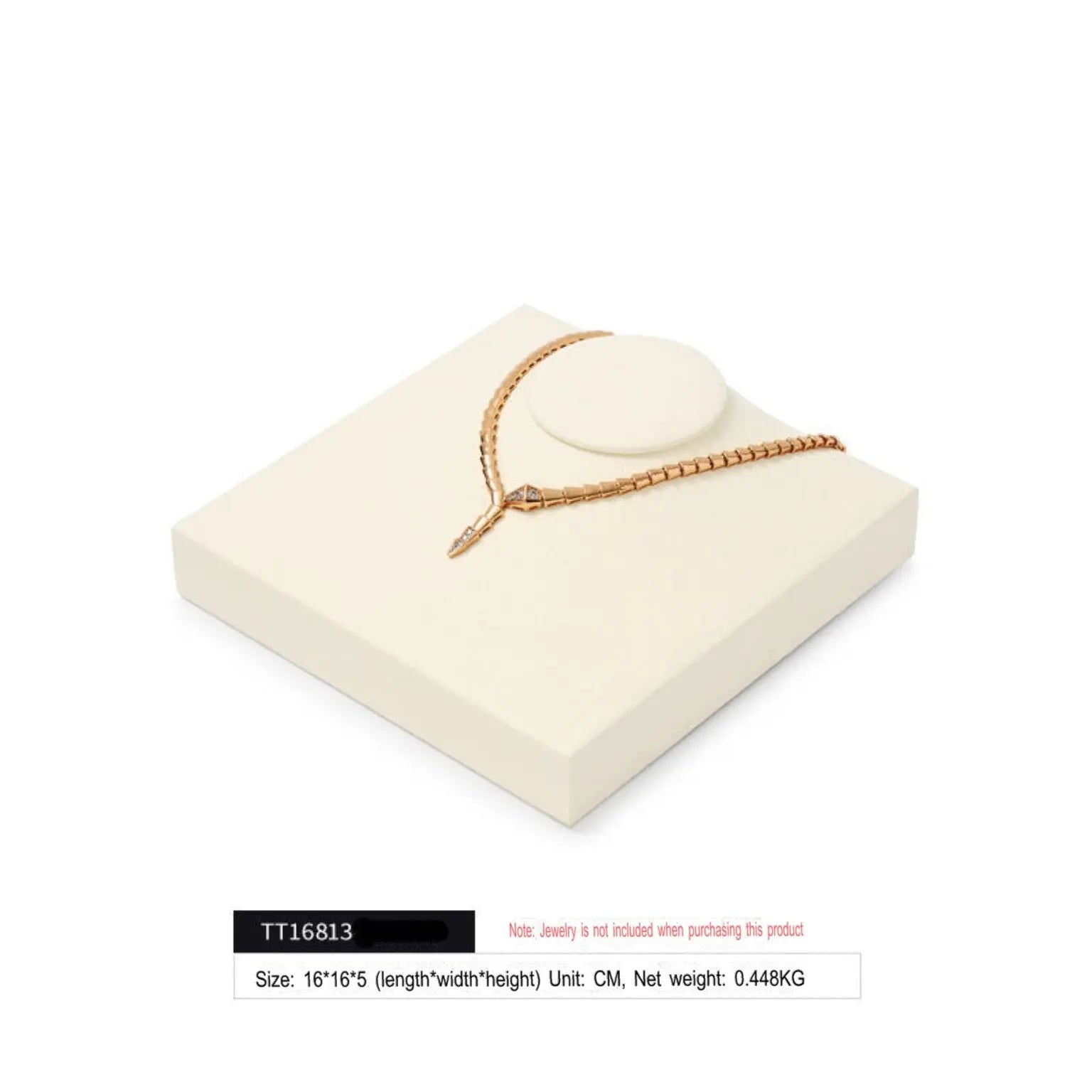 Jewelry display props, modern light luxury, microfiber display Jim Display