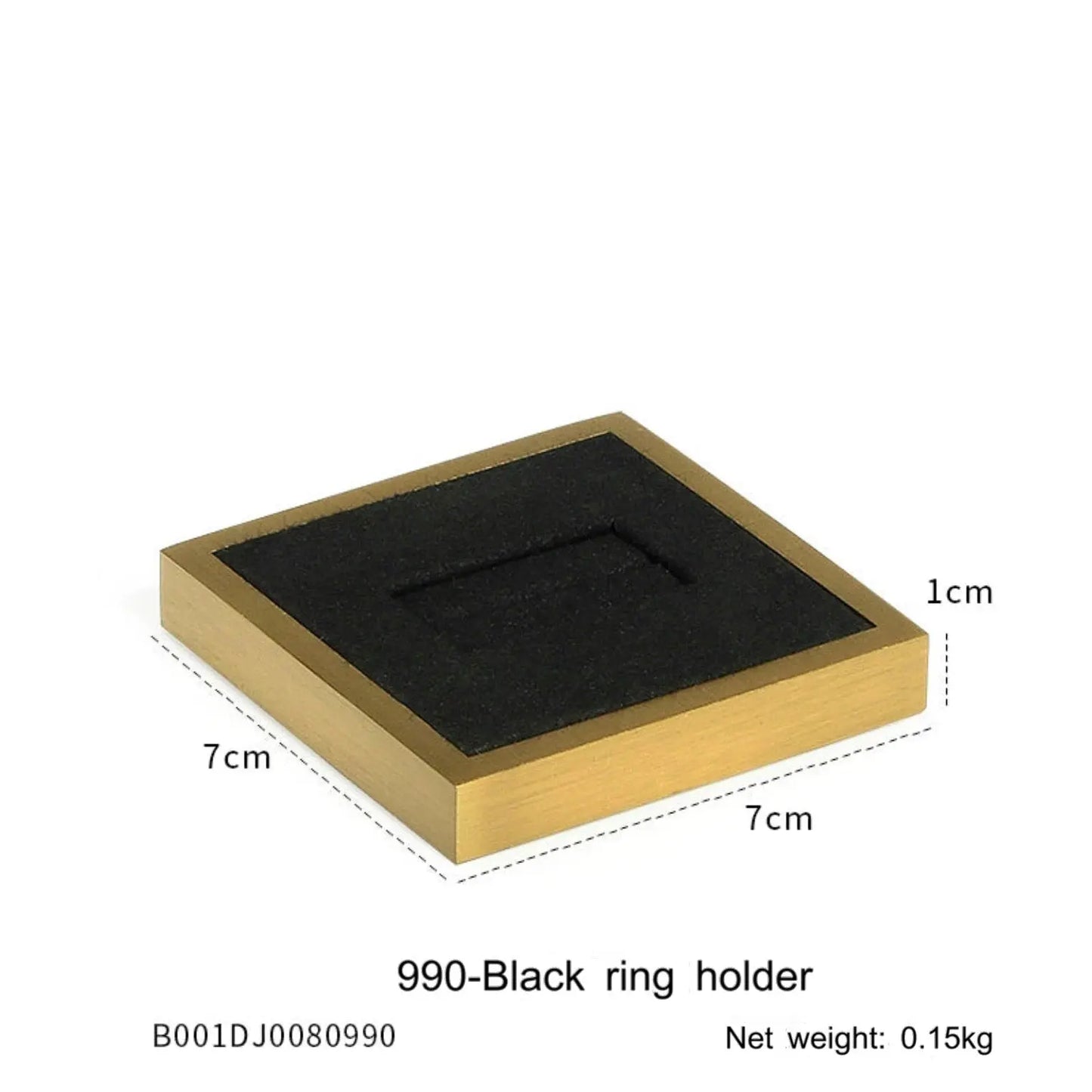 Jewelry props black high-grade microfiber metal jewelry display props necklace display shelf, ring earrings display shelf Jim Display