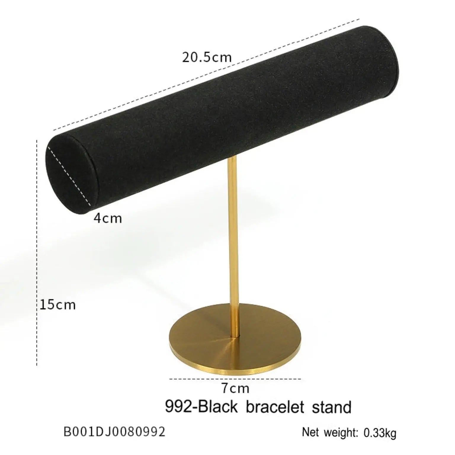 Jewelry props black high-grade microfiber metal jewelry display props necklace display shelf, ring earrings display shelf Jim Display