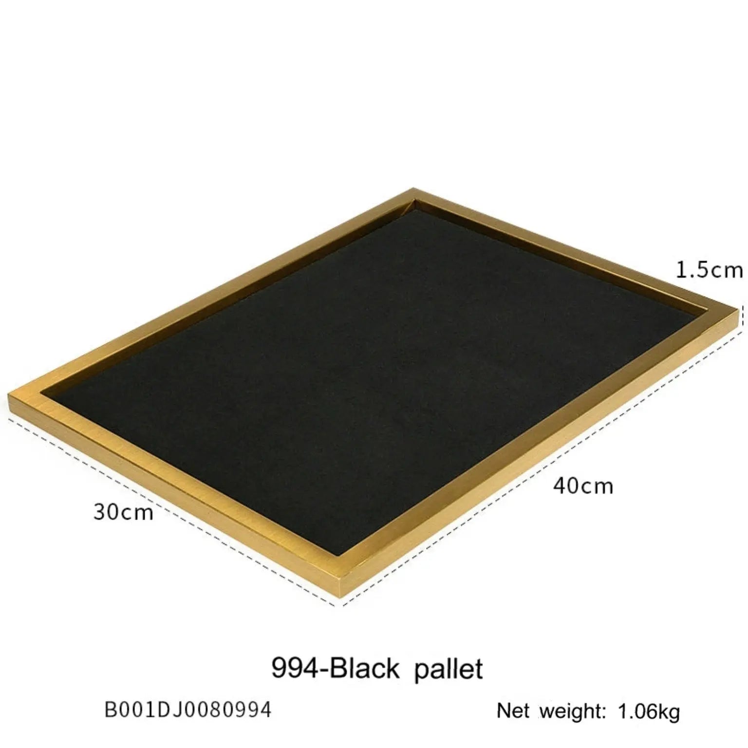 Jewelry props black high-grade microfiber metal jewelry display props necklace display shelf, ring earrings display shelf Jim Display