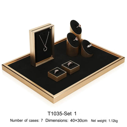 Jewellery display display tray props, rings, pendants, bracelets, earrings, display shelves, jewelry shooting props Jim Display
