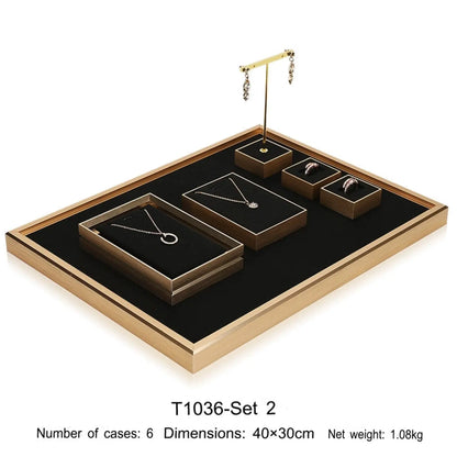 Jewellery display display tray props, rings, pendants, bracelets, earrings, display shelves, jewelry shooting props Jim Display