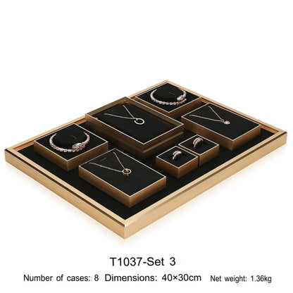 Jewellery display display tray props, rings, pendants, bracelets, earrings, display shelves, jewelry shooting props Jim Display