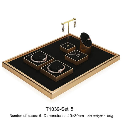 Jewellery display display tray props, rings, pendants, bracelets, earrings, display shelves, jewelry shooting props Jim Display